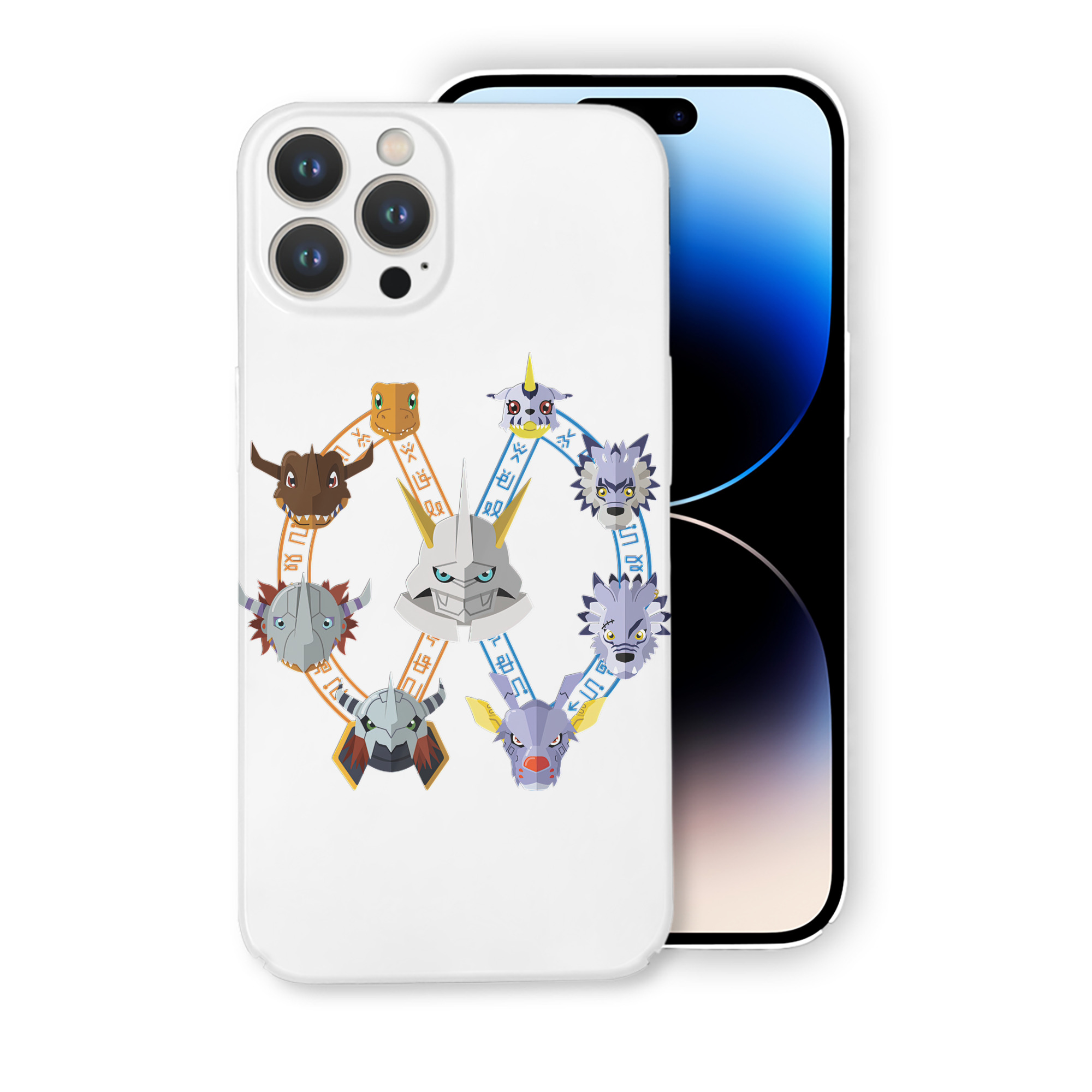 （画像用） Digimon デジタルモンスター/デジモン 【iPhone 14シリーズ対応】ハードケース